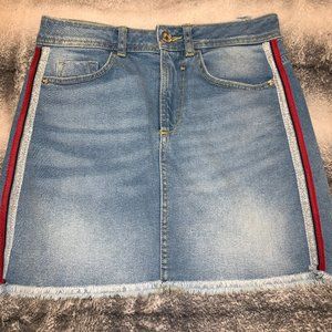 ZARA Jean Skirt